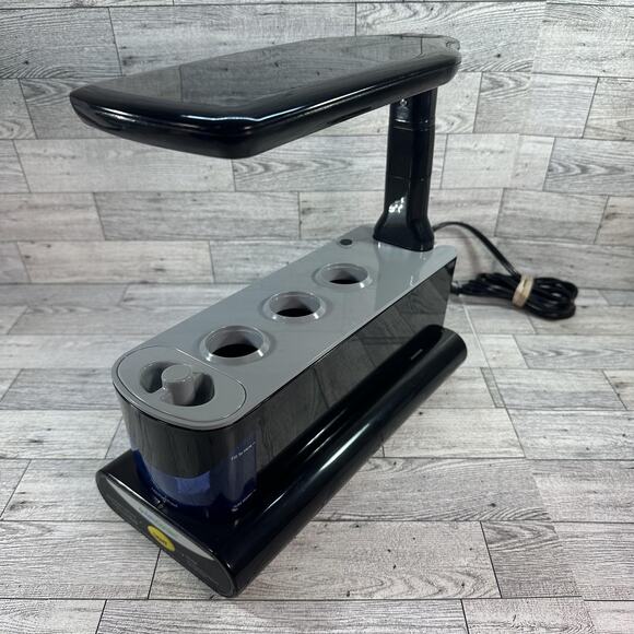 AeroGarden 100304-BLK Indoor Hydroponic Garden Grow System LED Light Black 3-Pod - Picture 1 of 16